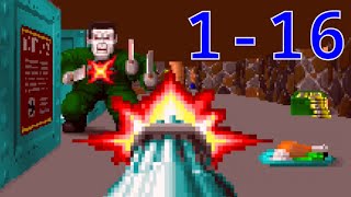 Wolfenstein 3D - Spear Of Destiny - Floors 1-16