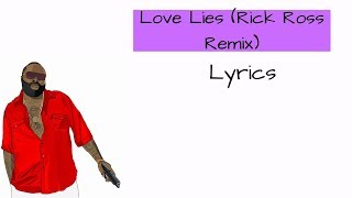 Khalid &amp; Normani - Love Lies (Rick Ross Remix) [Lyric Video]