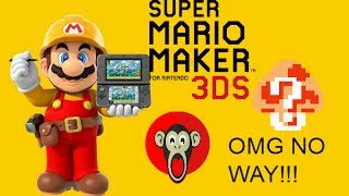How to get mystery mushroom on Super mario maker 3ds! (Patched!!! D:)