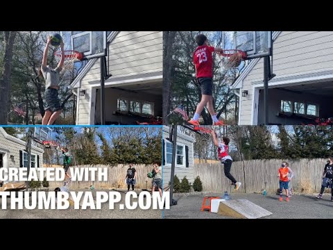 Highlights of the JBA dunk contest