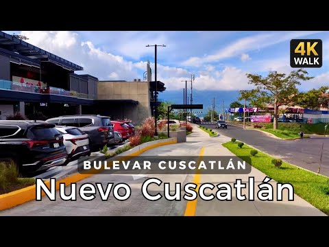 Nuevo Cuscatlán – Bulevar Cuscatlán hasta Redondel Holcim | 4K Walking Tour