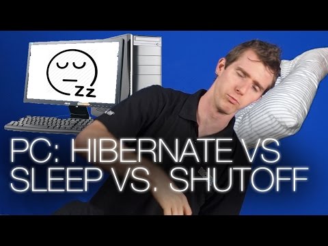 image-What is the difference between shut down and sleep mode?