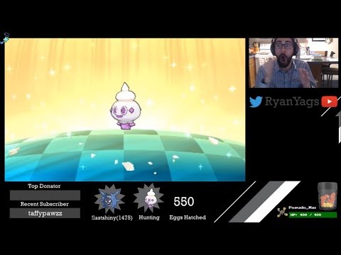 Shiny Vanillite via Masuda in Pokemon Sun and Moon