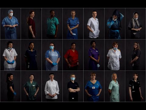 在英國COVID-19前線作戰的婦女。 (The women fighting on Britain's COVID-19 front line)