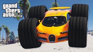 ГТА 5 МОДЫ! ЗВЕРСКИЕ МАШИНЫ НА РАМПАХ и ЭКСПЕРИМЕНТЫ С НИМИ в GTA 5!