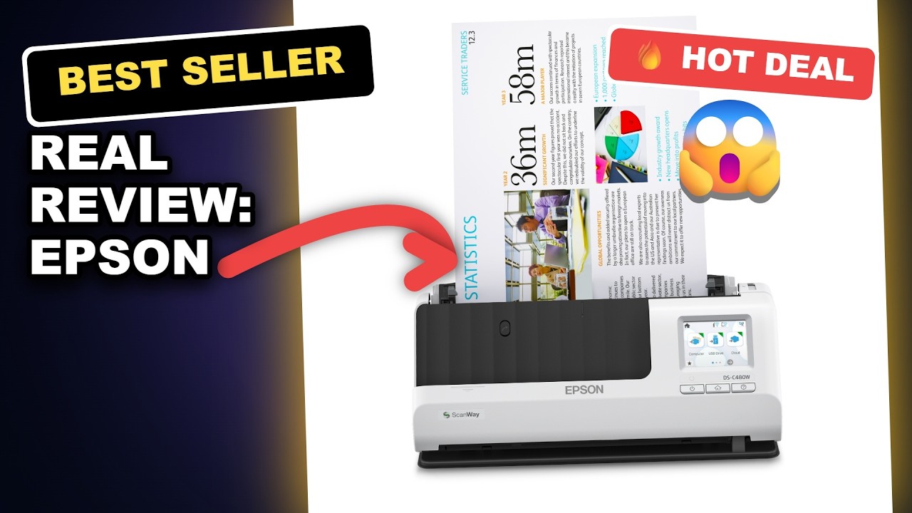 Real Review: Epson DS-790WN Wireless Network Color Document Scanner for Accuracy and Speed