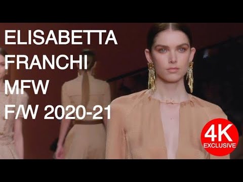 ELISABETTA FRANCHI | FALL WINTER 2020 - 2021| RUNWAY SHOW | Exclusive 4k by Modeyes TV
