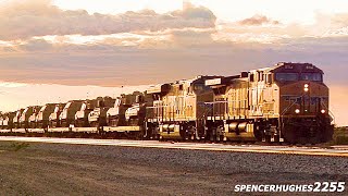 Union Pacific - Military Train Chase! 200+ Car Freight Trains & more! SOUTHERN ARIZONA