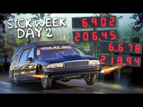 Door flies off at 200mph, Trans EXPLOSION, side by side 6's, +MORE! | Sick Week Day 2