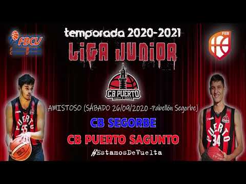 Videoresumen Senior Cb Segorbe - Junior Cb Puerto Sagunto (AMISTOSO 20-21)