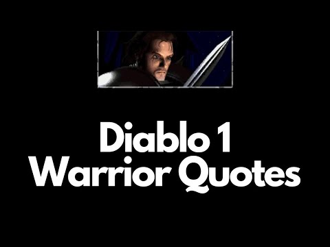 Diablo 1 | Warrior Quotes