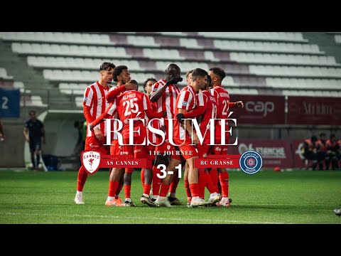 Résumé J11 : AS Cannes - RC Grasse