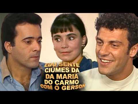 Queen of the Scrap Yard - Maria do Carmo ignores Edu, who decides to talk to Gerson.