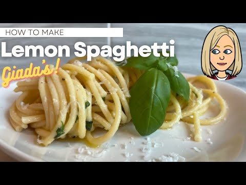 How to Make Lemon Spaghetti