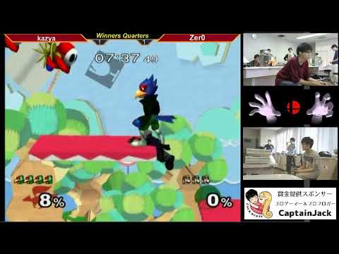MasterHand 37 WQF - kazya(Falco) vs. Zer0(Dr.Mario)