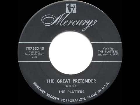1956 HITS ARCHIVE: The Great Pretender - Platters (a #1 'pop' & R&B record)