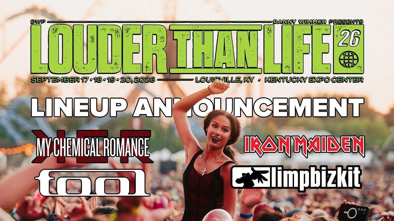 Louder Than Life 2026 | Lineup Announcement - YouTube
