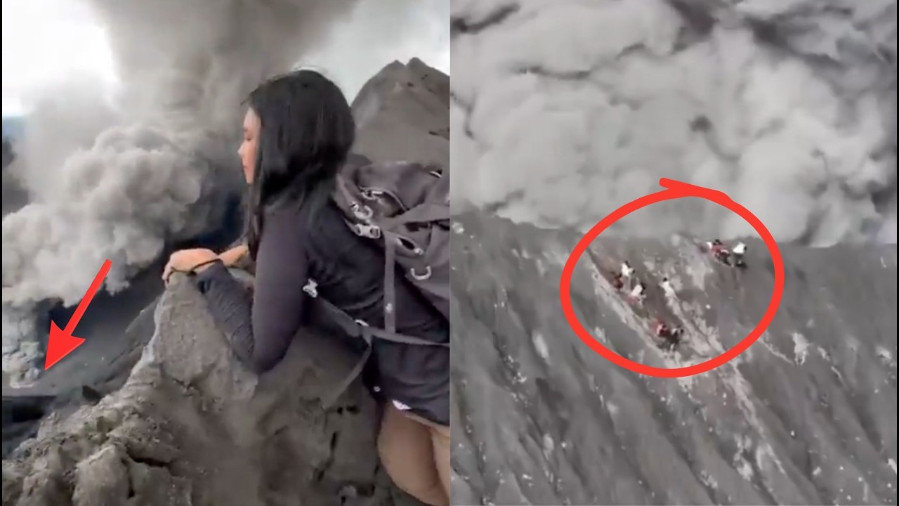 LES AGARRA LA ERUPCIÓN en PLENA CARA! SE METIERON A DONDE NO DEBÍAN