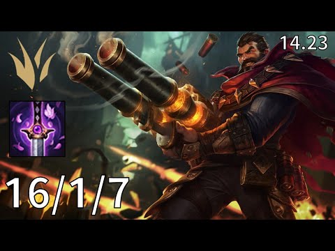 Graves Jungle vs Sejuani - EUW Master | Patch 14.23