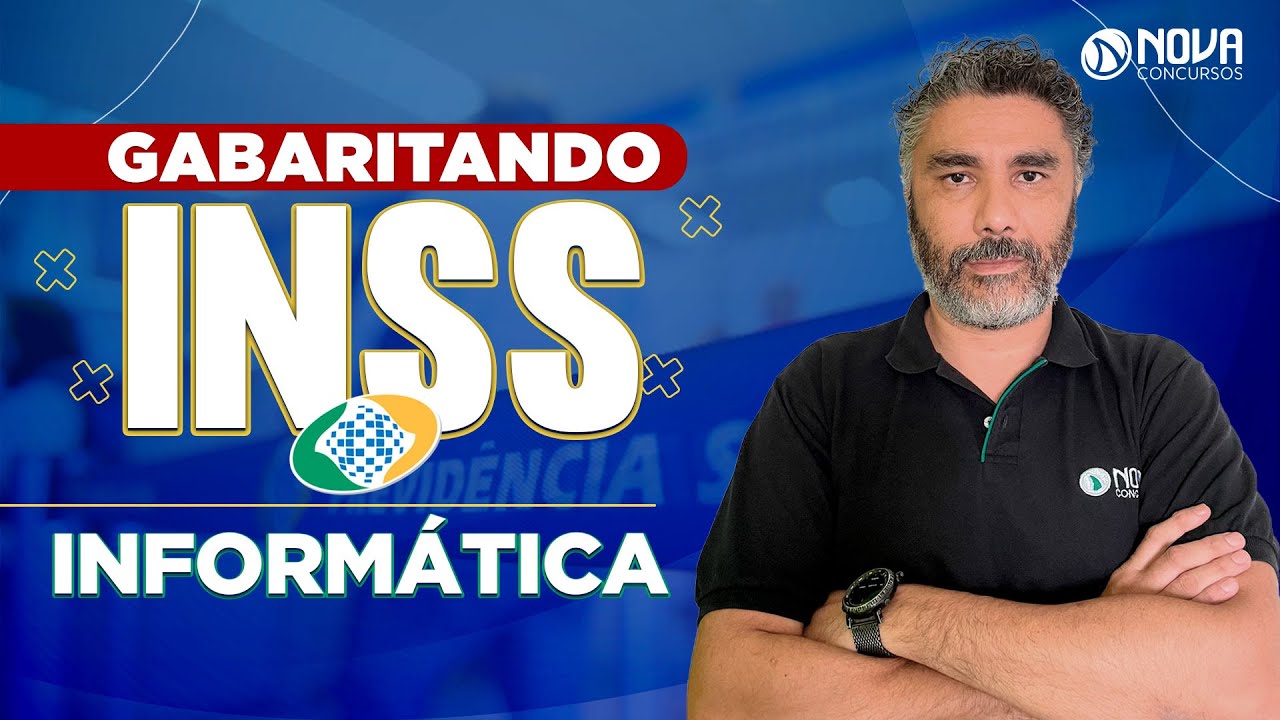Questões de INFORMÁTICA para o INSS 2022