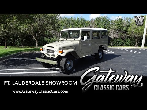 1985 Toyota Land Cruiser  FJ45 - Gateway Classic cars of Ft. Lauderdale #1123