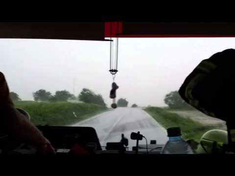 JSDH Žatec - Výjezd Čerpání vody po přívalovém dešti