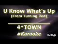 4*TOWN - U Know What's Up (From Turning Red) (Karaoke)