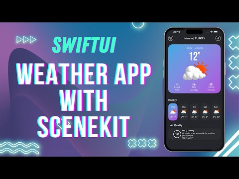 Create a Stunning 3D Weather App with SwiftUI & SceneKit! 🌦