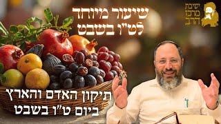 טו בשבט התשפ"ו | הרב אב"י סילבצקי | תיקון האדם והארץ ביום ט"ו בשבט | ישיבת מרכז הרב (ישיבת מרכז הרב) - התמונה מוצגת ישירות מתוך אתר האינטרנט יוטיוב. זכויות היוצרים בתמונה שייכות ליוצרה. קישור קרדיט למקור התוכן נמצא בתוך דף הסרטון