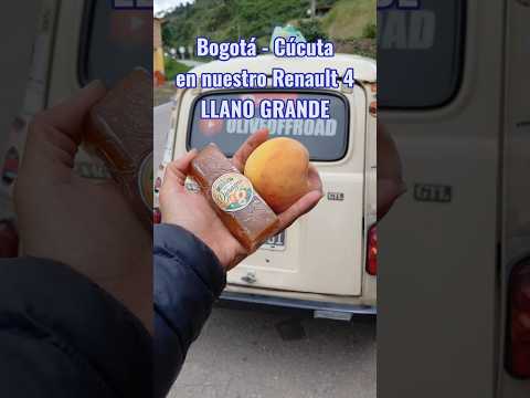 Saliendo de Chitagá 🍑✨️ #travel #colombia #nortedesantader #renault #durazno #agriculture #landscape