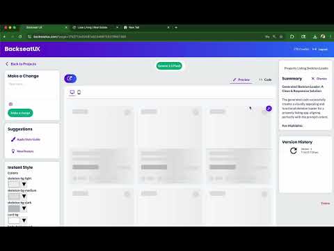 Make skeleton loader from screenshot in seconds!