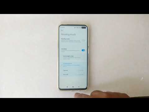How To Activate Reading Mode In Poco X3 Pro , Poco F3 GT, Poco M3 Pro
