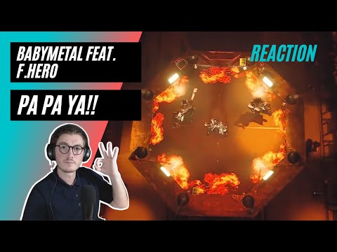 Farang (German) react to BABYMETAL - PA PA YA!! (feat. F.HERO) in English