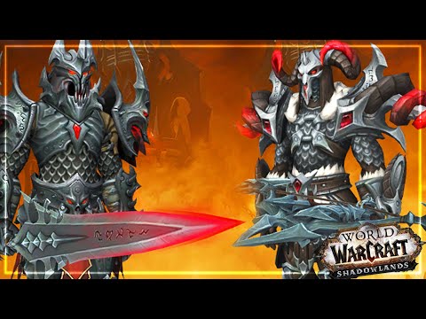Maw Weapon Transmog & Legendary Armor In-Game Preview | Shadowlands Beta