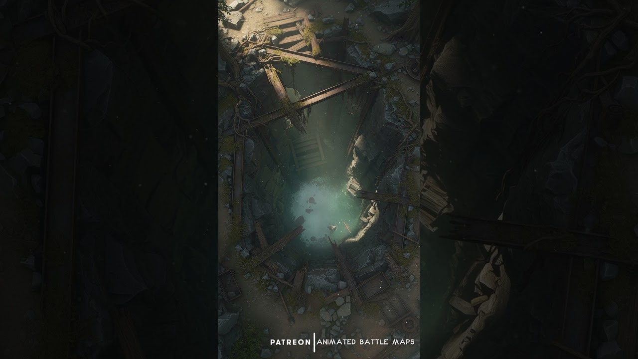 D&D | Ironfall Part 2 No Grid | Animated Battle Maps