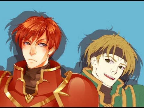 Coloring in Sai: Fire Emblem - Kent and Sain