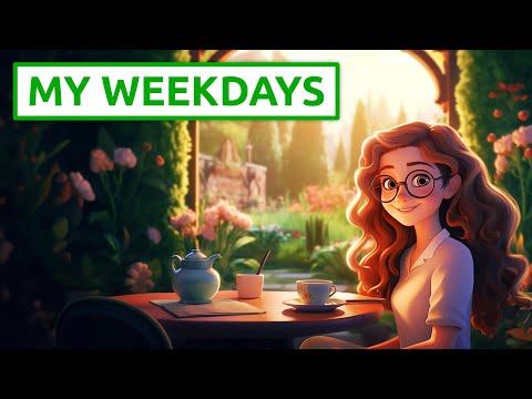 Improve your English with Stories | Listen and Learn | My Weekdays