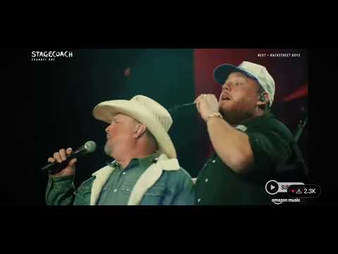 GARTH BROOKS JOINS LUKE COMBS at STAGECOACH 2025