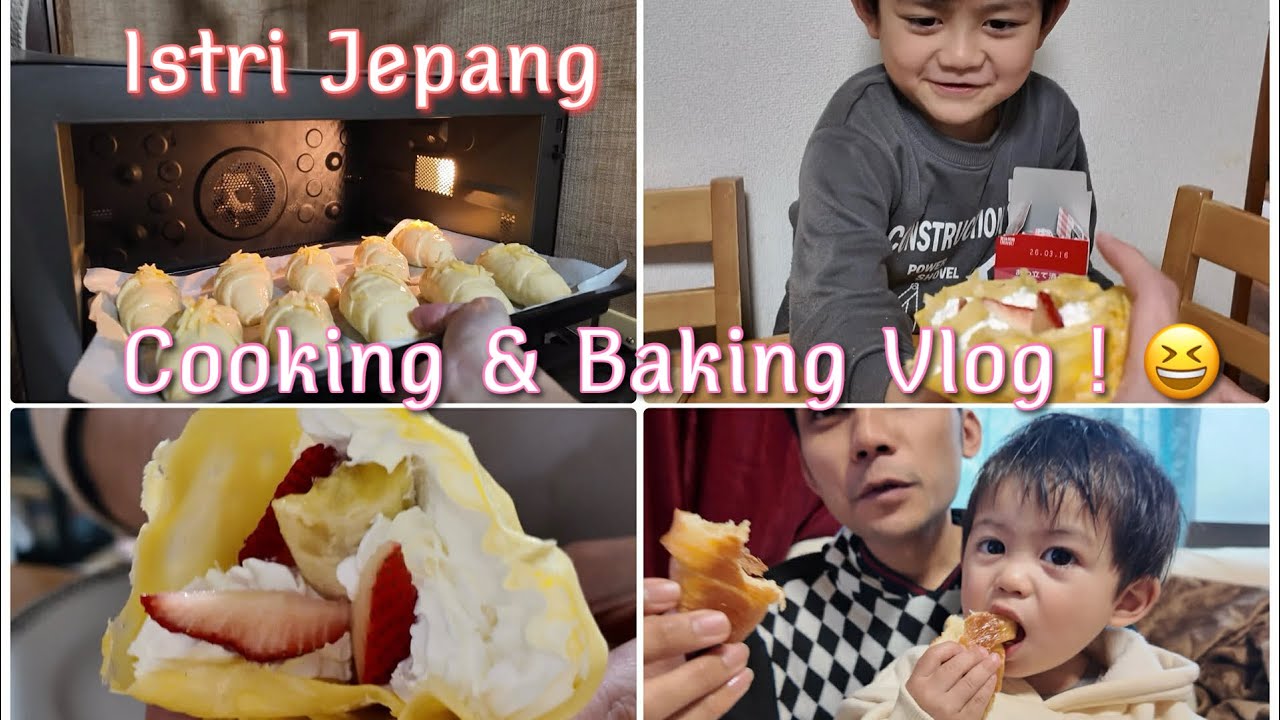 最近パン作りにハマってます…Istri Jepang Lagi Suka Bikin Roti 🍞✨