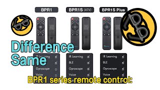 Review! What is the difference between BPR1, BPR1S and BPR1S Plus Remote Control?