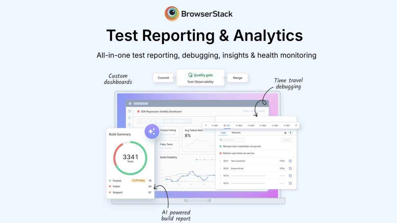 BrowserStack Test Reporting & Analytics - Product Walkthrough
