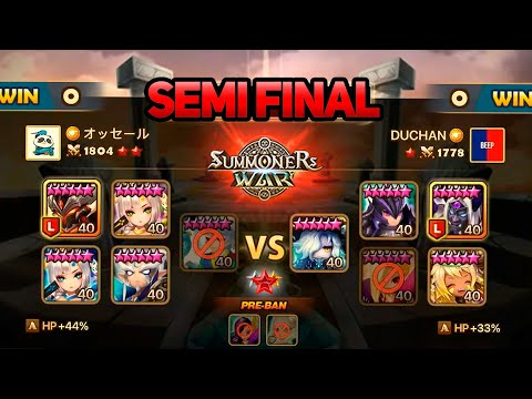 DUCHAN vs OSSERU | Semi Final | SWC2022 ASIA-PACIFIC CUP (BO5) - Summoners War