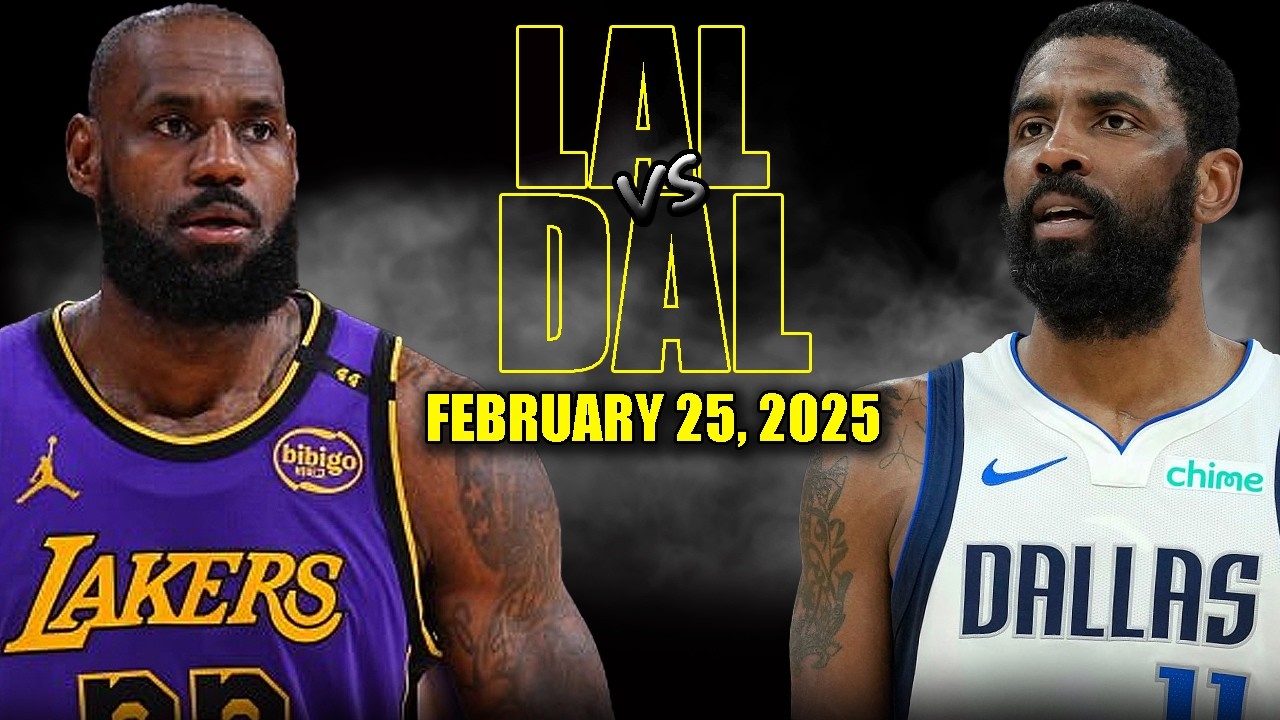 Los Angeles Lakers vs Dallas Mavericks Full Game Highlights - February 25, 2025 | NBA Regular Season