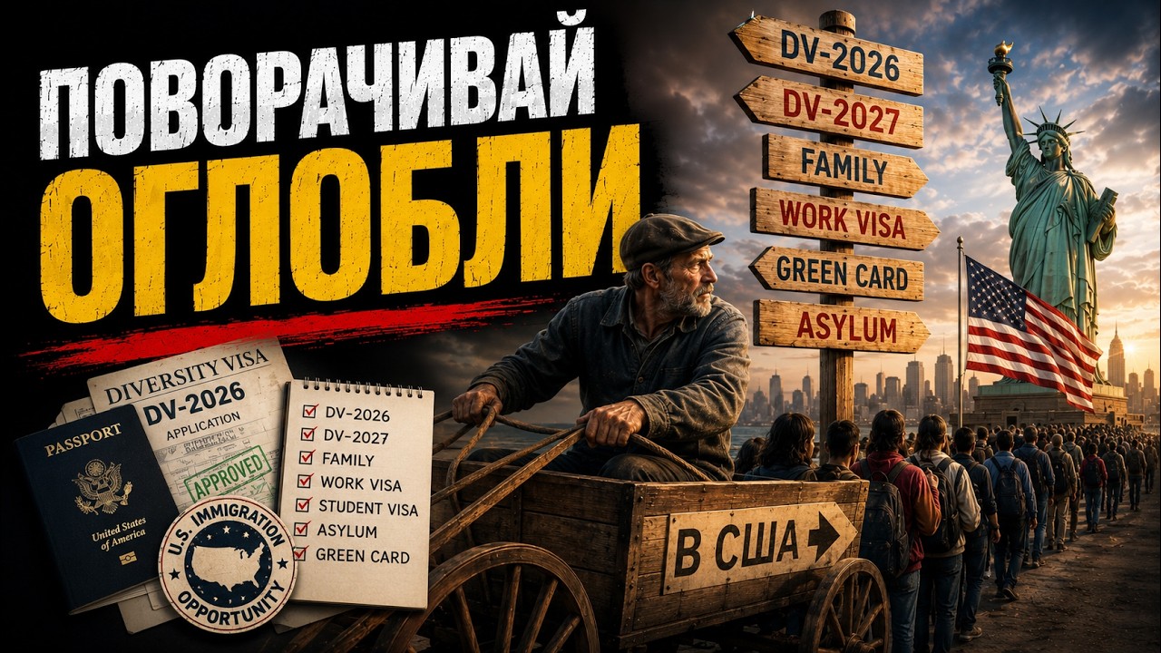 Иммиграция в США на текущий момент. DV-2026, DV-2027 и не только