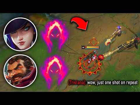 WE PICKED THE GUNSLINGERS AND SNIPED THEM WITH OUR ULTS - League of Legends