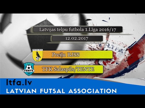 Preiļu BJSS - TFK Salaspils/TENTE [LTFA 1.LĪGA 2016/17 [Highlights]