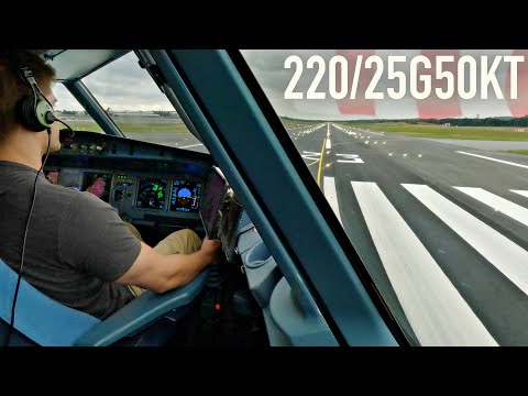 Gusts of wind & an empty plane! I'll take you with me! AeroNewsGermany
