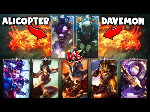 2 CHALLENGER PLAYERS VS. 5 IRON PLAYERS | WHO WINS? (ALICOPTER FT. DAVEMON) W/ POST GAME INTERVIEW