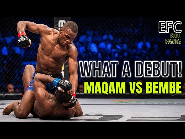 What a Debut! Khanyo Maqam vs Vince Bembe | EFC 134 Full Fight