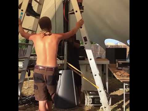 PLW2018 - Montage scène Sound system